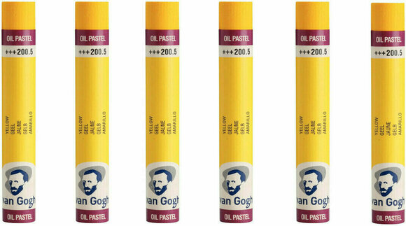 Oil Pastel Van Gogh Oil Pastel Stick Set of Oil Pastels Yellow 5 6 pcs - 1