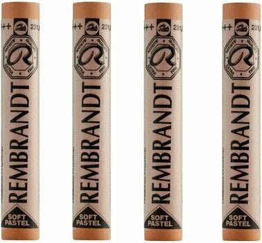 Pastel sec Rembrandt Soft Pastel Coffret de pastels secs Gold Ochre 8 4 pièces - 1