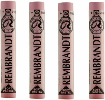 Pastel sec Rembrandt Soft Pastel Coffret de pastels secs Carmine 9 4 pièces - 1