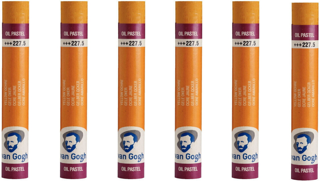 Aliejinė pastelė Van Gogh Oil Pastel Stick Yellow Ochre 5 (6 Pieces)