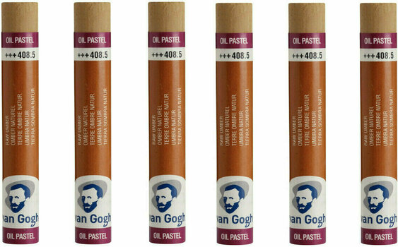 Pastel à l'huile Van Gogh Oil Pastel Stick Coffret de pastels à l'huile Raw Umber 5 6 pièces - 1