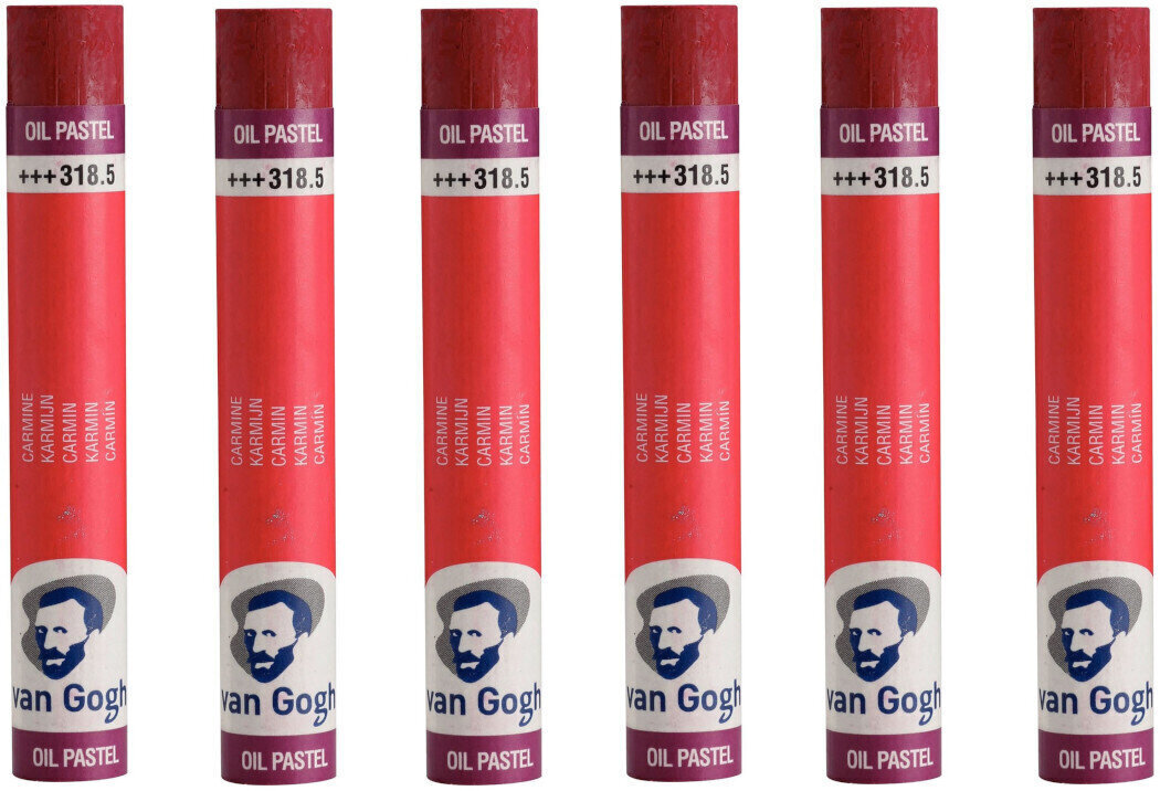 Pastel în ulei Van Gogh Oil Pastel Stick Set de pasteluri în ulei Carmine 5 6 Bucăți