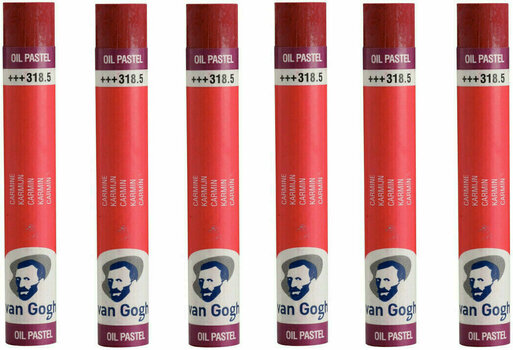 Pastel în ulei Van Gogh Oil Pastel Stick Set de pasteluri în ulei Carmine 5 6 Bucăți - 1
