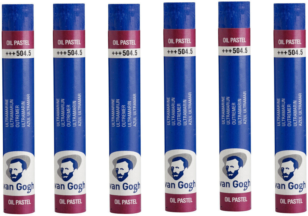 Oil Pastel Van Gogh Oil Pastel Stick Set of Oil Pastels Ultramarine 5 6 pcs