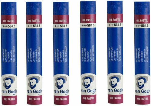 Oil Pastel Van Gogh Oil Pastel Stick Set of Oil Pastels Ultramarine 5 6 pcs - 1