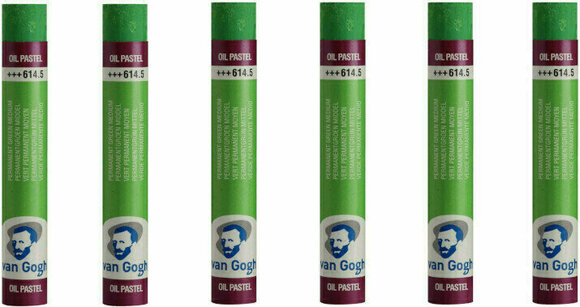 Oljepastell Van Gogh Oil Pastel Stick Oljepastellset Permanent Green Medium 5 6 St - 1