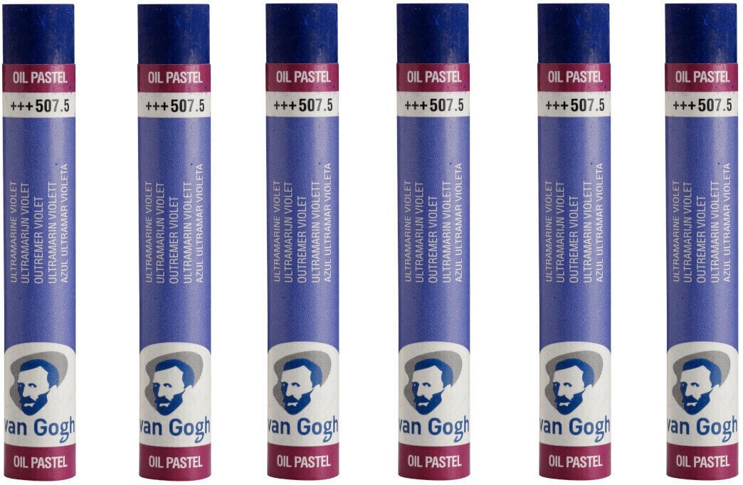 Pastel al óleo Van Gogh Oil Pastel Stick Juego de pasteles al óleo Ultramarine Violet 5 6 uds.