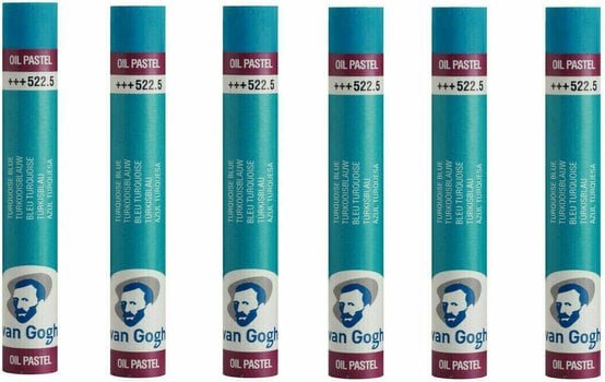 Aliejinė pastelė Van Gogh Oil Pastel Stick Turquoise Blue 5 (6 Pieces) - 1