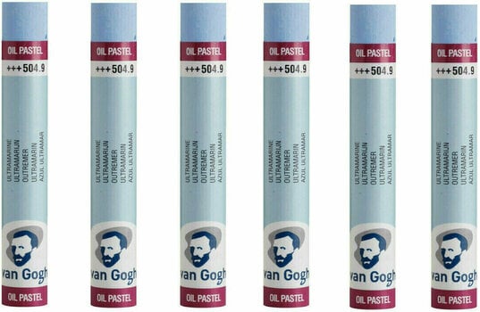 Olejový pastel Van Gogh Oil Pastel Stick Sada olejových pastelov Ultramarine 9 6 ks - 1