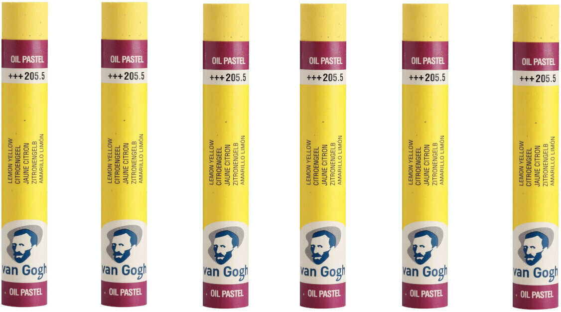 Olejový pastel Van Gogh Oil Pastel Stick Sada olejových pastelů Lemon Yellow 5 6 ks