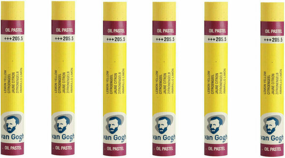 Olejový pastel Van Gogh Oil Pastel Stick Sada olejových pastelů Lemon Yellow 5 6 ks - 1