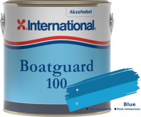 Antivegetacijski premazi International Boatguard 100 Blue 2,5 L Antivegetacijski premazi (Poškodovano)