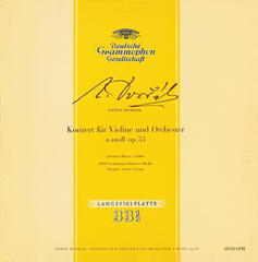 LP deska Antonín Dvořák - Concert For Violin And Orchestra (Mono) (LP)