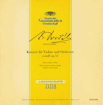 LP Antonín Dvořák - Concert For Violin And Orchestra (Mono) (LP) - 1