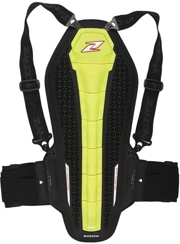 Zandona Protector spate Hybrid Back Pro X7 Yellow Fluo/Black L