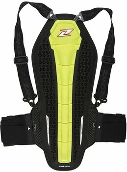 Protector de espalda Zandona Protector de espalda Hybrid Back Pro X7 Yellow Fluo/Black S - 1