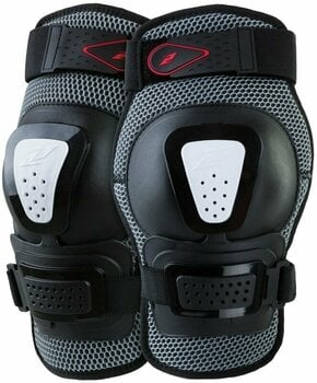 Protezioni per le ginocchia Zandona Protezioni per le ginocchia Short Kneeguard Evo Black/White/Silver UNI - 1