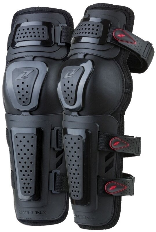 Protezioni per le ginocchia Zandona Protezioni per le ginocchia Kneeguard Evo Black/Black UNI