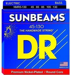 Struny do gitary basowej 5-strunowej DR Strings NMR5-130 Struny do gitary basowej 5-strunowej