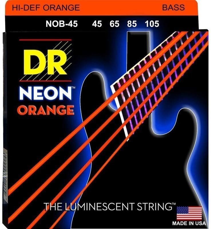 Cordas para baixo DR Strings NOB-45