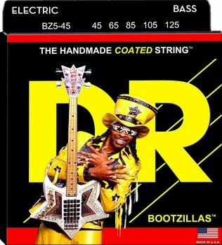 Struny pro 5-strunnou baskytaru DR Strings BZ5-45 - 1