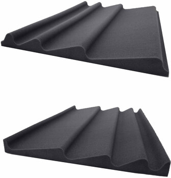Absorbent foam panel Mega Acoustic FALA-AB-DG-60 Dark Grey - 1