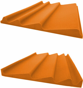 Panneau de mousse absorbant Mega Acoustic FALA-AB-O-60 Orange - 1
