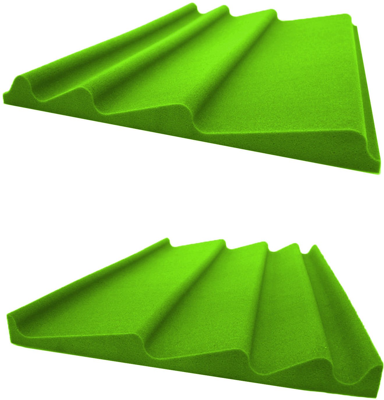 Panou absorbant din spumă Mega Acoustic FALA-AB-GR-60 Verde