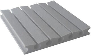 Absorbent Schaumstoffplatte Mega Acoustic PA-PM3-LG-4545 U Light Grey Absorbent Schaumstoffplatte