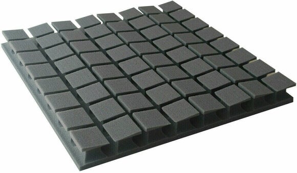 Absorbent foam panel Mega Acoustic PA-PM8K-DG-6060 U Dark Grey - 1