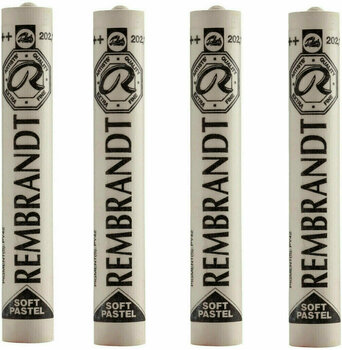 Pastel sec Rembrandt Soft Pastel Coffret de pastels secs Deep Yellow 12 4 pièces - 1