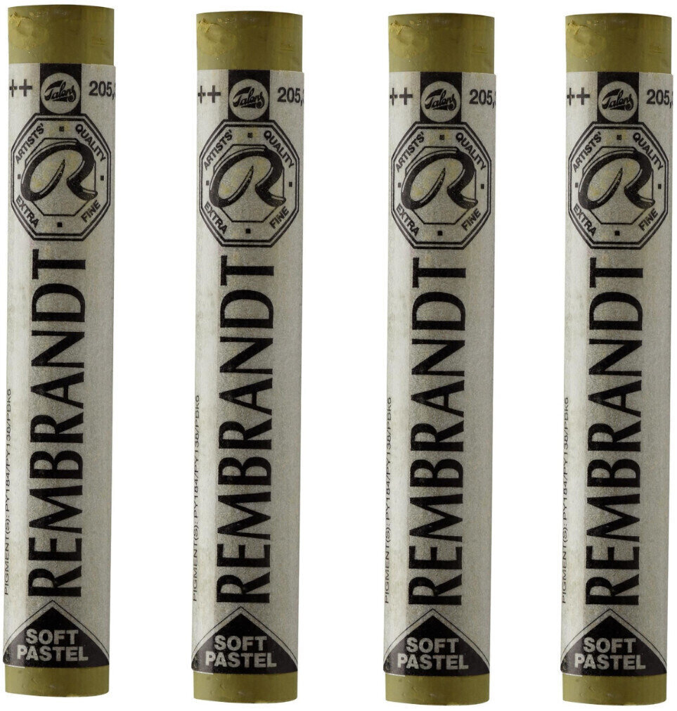 Pastel sec Rembrandt Soft Pastel Coffret de pastels secs Lemon Yellow 3 4 pièces