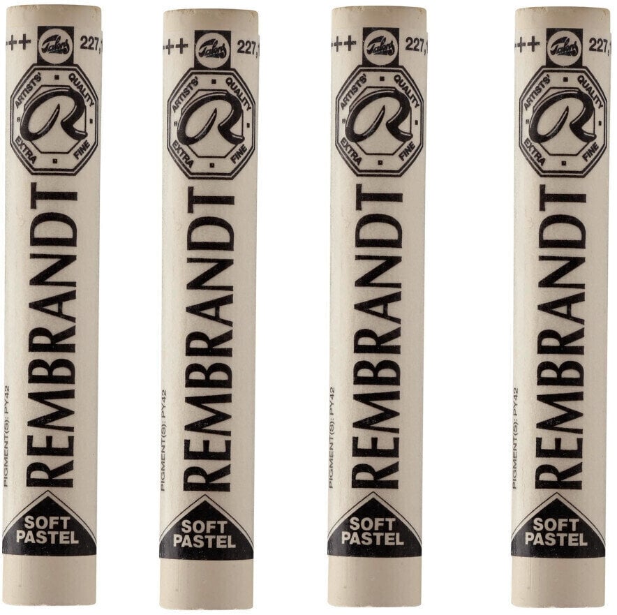 Pastel sec Rembrandt Soft Pastel Coffret de pastels secs Yellow Ochre 10 4 pièces