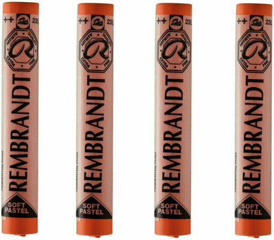 Pehmeä pastelli Rembrandt Pehmeät pastellivärit Orange 8 4 kpl - 1