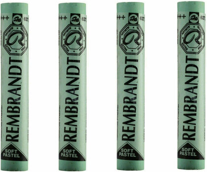 Suchy pastel Rembrandt Soft Pastel Zestaw suchych pasteli Cinnabar Green Deep 10 4 szt - 1