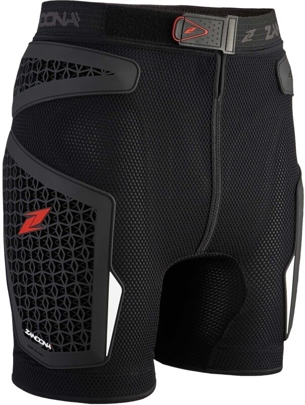 Pantaloncini con protezioni Zandona Netcube Shorts Black/Black XL