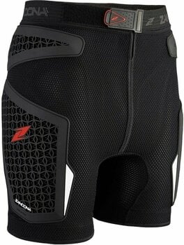 Korte broek met beschermers Zandona Netcube Shorts Black/Black XL - 1
