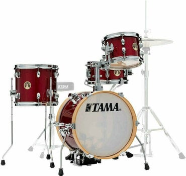 Set akustičnih bobnov Tama LJK44H4 Club Jam Flyer Candy Apple Mist - 1