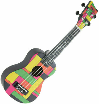 Sopránové ukulele GEWA Manoa Sopránové ukulele Black Neon - 1