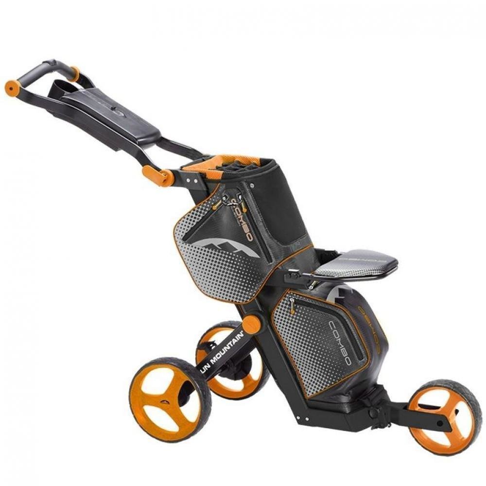Ručna kolica za golf Sun Mountain Combo Black/Orange Golf Trolley