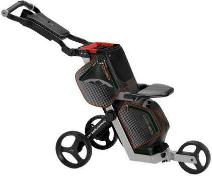 Trolley manuale golf Sun Mountain Combo Black/Silver/Red - 1