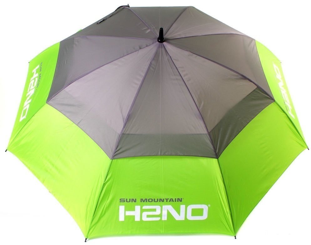Regenschirm Sun Mountain H2NO 68 Umbrella Lime/Grey