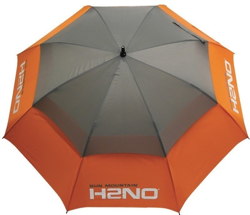 Regenschirm Sun Mountain H2NO 68 Umbrella Orange/Grey