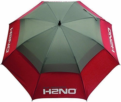 Deštníky Sun Mountain H2NO 68 Umbrella Red/Grey