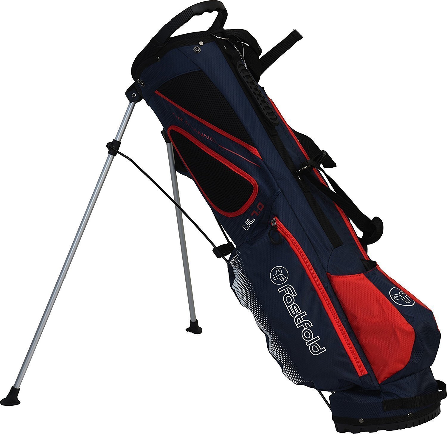 Golftaske Fastfold UL 7.0 Blue/Red Stand Bag