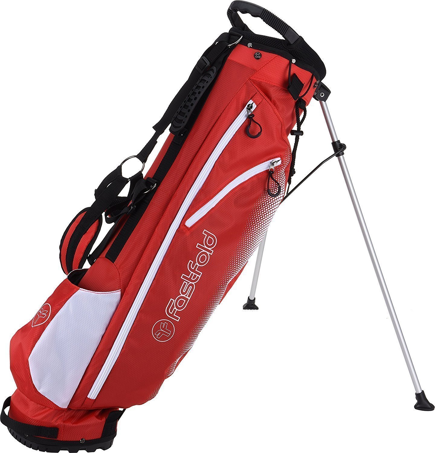 Geanta pentru golf Fastfold UL 7.0 Red/White Stand Bag