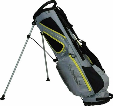 Golf Bag Fastfold UL 7.0 Grey/Yellow Stand Bag - 1