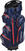 Golf torba Fastfold Waterproof Navy/Grey/Red Cart Bag