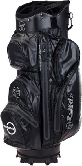 Golflaukku Fastfold Waterproof Black/Grey Cart Bag