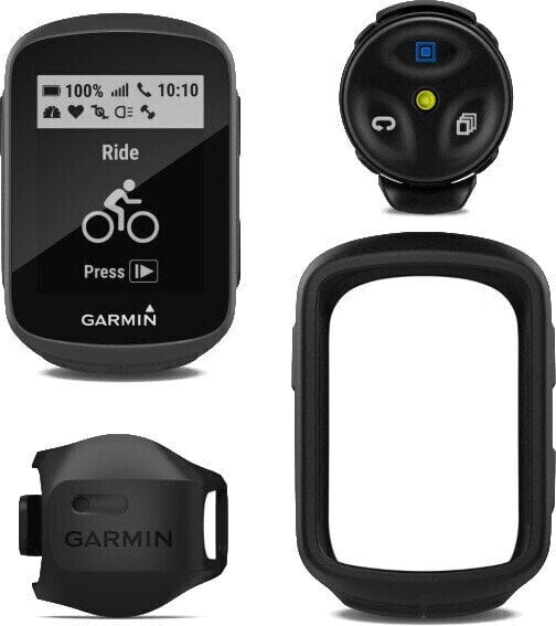 Électronique cycliste Garmin Edge 130 Plus MTB Bundle Bluetooth-ANT+ Électronique cycliste